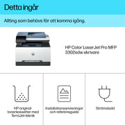 HP Color LaserJet Pro MFP 3302sdw - Duplex