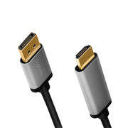 LogiLink CDA0107 videokabeladapter 2 m DisplayPort HDMI Svart