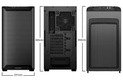 be quiet! PURE BASE 501 Airflow Window Black Midi Tower Svart