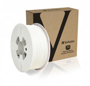 Verbatim 55315 Material för 3D-utskrifter Polylaktidsyra (PLA) Vit 1 kg