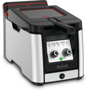 Tefal Clear Duo FR600D Single 0,65 l Fristående 2000 W Fritös Svart