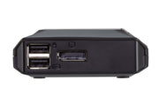 ATEN 2-portars USB-C 4K-DisplayPort KVM Switch med fjärrportsväljare