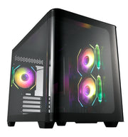 FSP S380-BA Micro Tower Svart