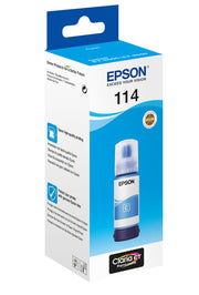 Epson 114 EcoTank Cyan ink bottle - Bläckstråleskrivare