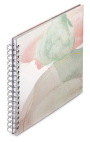Hama Watercolor fotoalbum Grön 100 ark 10 x 15 Spiralbindning