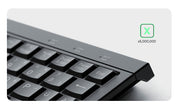 KeySonic KSK-3211ELU (DE) tangentbord Hem USB QWERTZ tyska Svart