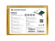 Conceptronic EMRICK07G nätverkskort/adapters Intern USB 3.2 Gen 2 (3.1 Gen 2)