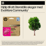 HP 937e EvoMore magenta originalbläckpatron