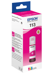 Epson 113 EcoTank Pigment Magenta ink bottle - Bläckstråleskrivare