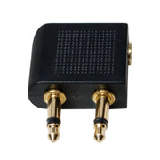 LogiLink CA1089 kabelomvandlare (hane/hona) 2x 3.5mm 1x 3.5mm Svart