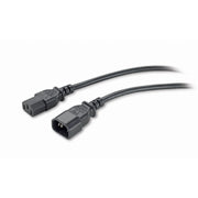 APC C13/C14 2.5m Svart 2,4 m IEC C14 C13 coupler