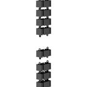 Fellowes 100136871 kabelsamlare Bord Kabelhölje Svart