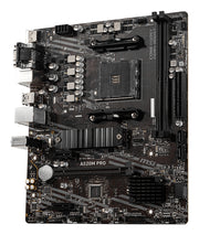 MSI A520M PRO moderkort AMD A520 Uttag AM4 micro ATX