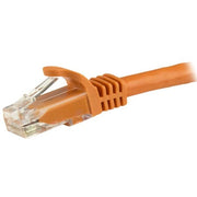 StarTech.com N6PATC15MOR nätverkskablar Orange 15 m Cat6 U/UTP (UTP)
