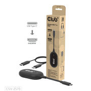 CLUB3D CSV-2570 AV-förlängare Sändare och mottagare för AV-utrustning Svart