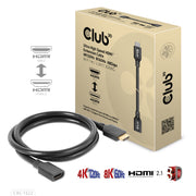 CLUB3D CAC-1322 HDMI-kabel 1 m HDMI Typ A (standard) Svart
