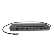 i-tec Metal C31FLATDOCKPDPRO dockningsstationer för bärbara datorer Kabel USB 3.2