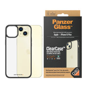 PanzerGlass ClearCase Transparent & D3O iPhone 15 Plus
