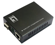 LevelOne GVT-2051 mediakonverterare för nätverk 10000 Mbit/s Svart - 1x10G