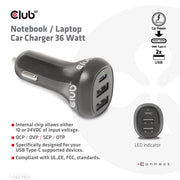 CLUB3D CAC-1921 mobilladdare