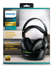 Philips SHD8850/12 hörlur och headset Hörlurar Trådlös Huvudband Musik Svart