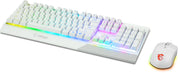 MSI S11-04DE305-CLA tangentbord Mus inkluderad Spela USB QWERTZ tyska Vit