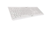 CHERRY KC 1000 tangentbord Universal USB QWERTY Nordic Grå