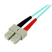 StarTech.com A50FBLCSC1 InfiniBand och fiberoptisk kabel 1 m LC SC Turkos