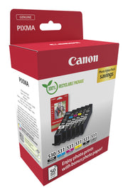 Canon PGI-530/CLI-531 PVP bläckpatroner Original Svart