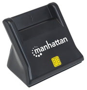 Manhattan 102025 läsare smarta kort inomhus USB USB 2.0 Svart