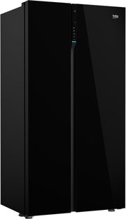 Beko GN163140ZGBN Kombinerad kyl/frys side-by-side Fristående 558 l Svart