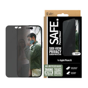 PanzerGlass SAFE. by Privacy Screen Protector iPhone 16