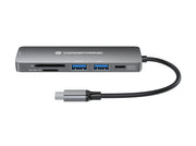 Conceptronic DONN11G dockningsstationer för bärbara datorer Kabel USB 3.2 Gen 1 (3.1