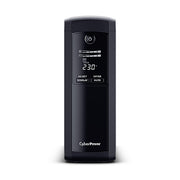 CyberPower VP1600EILCD strömskydd (UPS) Linjeinteraktiv 1,6 kVA 960 W 8 AC-utgångar
