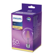 Philips Filamentljuskälla klar 60 W G93 E27