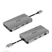 CLUB3D CSV-1593 dockningsstationer för bärbara datorer USB 3.2 Gen 1 (3.1 Gen 1)