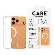 PanzerGlass CARE by SL1M Case Transparent w. MagSafe iPhone 17 Pro Max