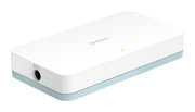 D-Link DGS-1008D/E nätverksswitchar Ohanterad Gigabit Ethernet (10/100/1000) Svart