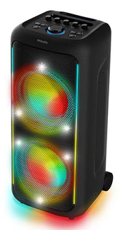 Philips TAX5000E/10 bärbara högtalare och partyhögtalare Svart 100 W