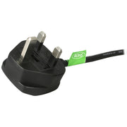 StarTech.com PXT101UK strömkablar Svart 1,8 m BS 1363 C13 coupler