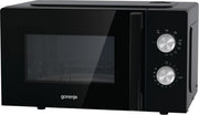 Gorenje MO20E2BH Svart Grillmikrovågsugn Bänkdiskmaskin 20 l 800 W