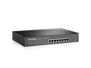 TP-Link TL-SG1008 Ohanterad Gigabit Ethernet (10/100/1000) 1U Svart