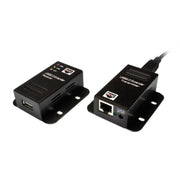 LogiLink UA0267 kabelomvandlare (hane/hona) USB RJ-45 Svart