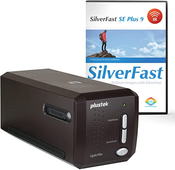 Plustek OpticFilm 8300i SE Svart negativskanners, bild 2