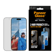 PanzerGlass 2-Way Privacy Screen Protector iPhone 17 Pro