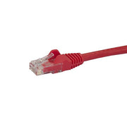 StarTech.com N6PATC10MRD nätverkskablar Röd 10 m Cat6 U/UTP (UTP)