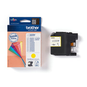 Brother LC223Y bläckpatroner Original Gul