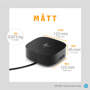 HP USB-C G5 grundläggande dockningsstation