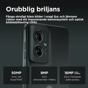 Motorola moto g55 5G - 256 GB - Grå