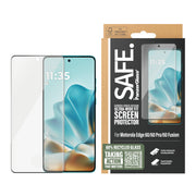 PanzerGlass SAFE. by Screen Protector w. Black Frame Motorola Edge 60